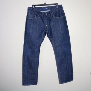 G-Star Raw Denim Jeans 31/32 Slim Straight Attacc Dark Blue